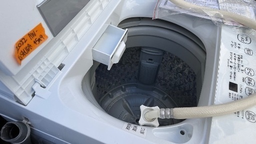 🟧洗濯機番号95 AQUA 2024年製 6kg 大阪府内全域配達無料 設置動作確認