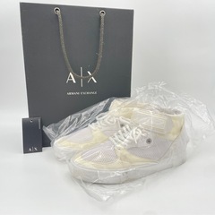 箱あり　ARMANI EXCHANGE スニーカー 26.0 シューズクリーニング済みの画像