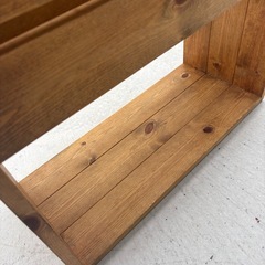 木製マガジンラックの画像