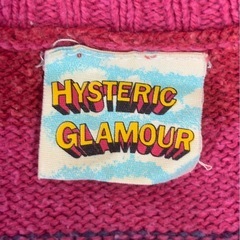 【90s】【HystericGlamourヒステリックグラマー】ノースリーブサマーニットの画像
