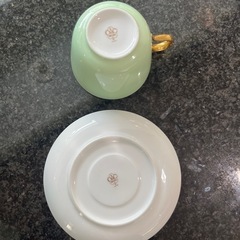 🔴大倉陶園のカップ&ソーサーの画像