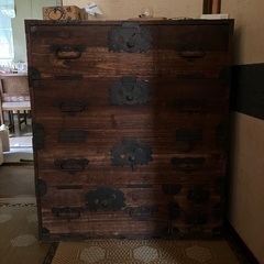 昔ながら　桐タンス　収納