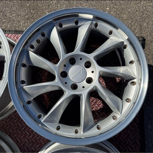 ベンツ ホイール pcd112 ロリンザーLM6風  