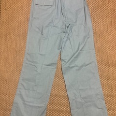 作業ズボン　ワークパンツ　ウエスト７６　ミストブルー　自重堂　長期保管品の画像