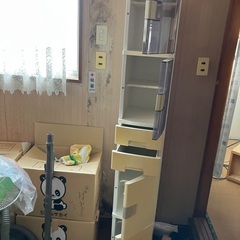 0円　無料　収納　スリム　棚