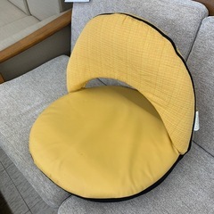 【ジモティー割引で最大15％OFF⭐️】 座椅子 イエロー