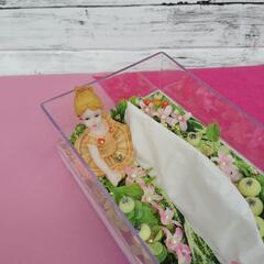 オシャレなティッシュケ−スの画像