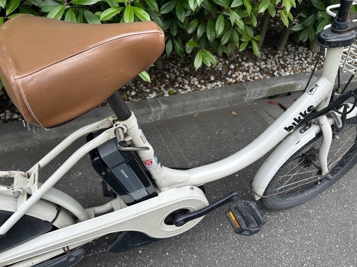 東京23区配達無料?新基準 ブリヂストン　ビッケ 8.9Ah リチウム 電動自転車 中古　BS 5244