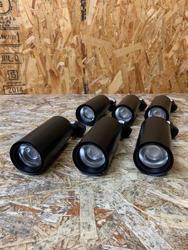 a(7262) DAIKO 大光電気 スポットライト LZS92537YBV 6台セット 照明器具 LED内蔵 プラグタイプ 配線ダクト取付用 電球色 調光