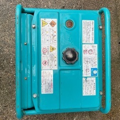 修理ベース！エンジン駆動発電機 デンヨー ニューパワー 2600U2 現状不動 の画像