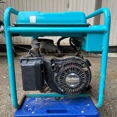 修理ベース！エンジン駆動発電機 デンヨー ニューパワー 2600U2 現状不動 の画像