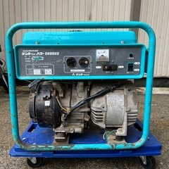 修理ベース！エンジン駆動発電機 デンヨー ニューパワー 2600...