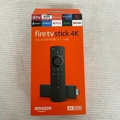 【Amazon】アマゾン fire TV stick 4K アレクサ対応音声認識リモコン付 ストリーミングプレイヤー 動作確認済 ファイアスティック Y1516の画像