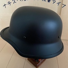 新品未使用　バイクナチヘル　軽量設計　ナチス　 色オフブラック　...