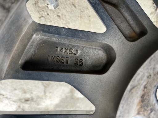 165/65R14  4本
