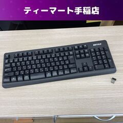 BUFFALO 無線キーボード bskbw120s パソコン キ...