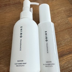 ハンドソープと手指用化粧水
