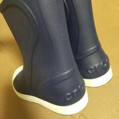 クロックス レインブーツの画像