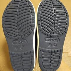 クロックス レインブーツの画像