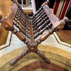 アンティーク/レトロ/マガジンラック/ブックラック/雑誌入れ/本収納/インテリアの画像