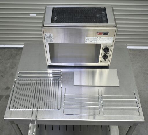 ヤ取終了6/7】≪yt1916ジ≫ 未使用保管品 リンナイ ガス赤外線グリラー