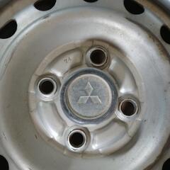 13x4.00B 三菱純正鉄ホイール4本セットの画像