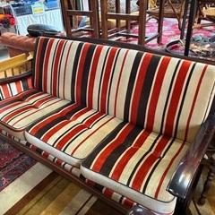 アンティーク/レトロ/ストライプ/モリシゲ/morishige/トリプルソファ/3