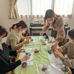 簡単！お子様の花冠作りとベビーキッズマッサージ＠堺市の画像