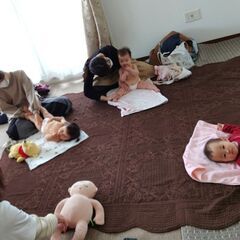簡単！お子様の花冠作りとベビーキッズマッサージ＠堺市の画像
