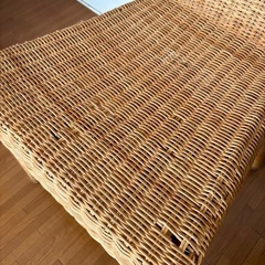 【最終値下げ】IKEA 籐ラタンチェア 2脚 の画像