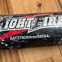 zett ゼット　 might fire 軟式 金属バットの画像