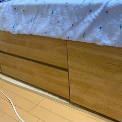 【お取引決定しました】ニトリのシングルベッド