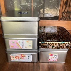 （お話中）大きめ　空き缶　※傷汚れ有