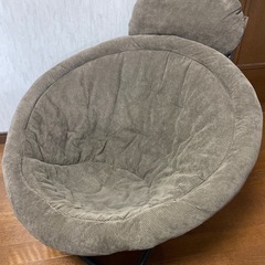アデペシュ　2way フォールディングチェア　3点セット　オットマン　クッションの画像
