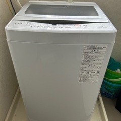 洗濯機【6.0kg、2024年製】