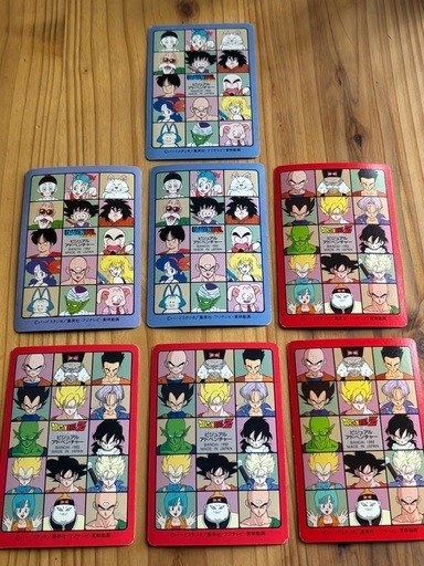 ドラゴンボール ビジュアルアドベンチャー 7枚セット ドラゴンボール ビジュアルアドベンチャー 7枚セット