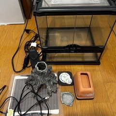 EXOTERRA グラステラリウム 3030 レオパ飼育セット　...