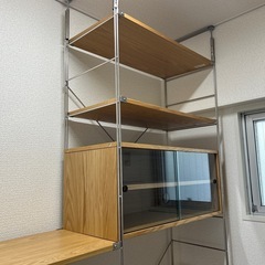 受け渡し予定者決定しました　食器棚　ステンレスユニットシェルフ　無印良品 の画像