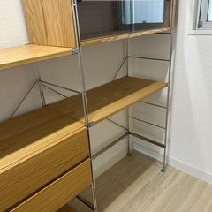 受け渡し予定者決定しました　食器棚　ステンレスユニットシェルフ　無印良品 の画像