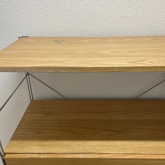 受け渡し予定者決定しました　食器棚　ステンレスユニットシェルフ　無印良品 の画像