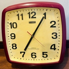 シチズン CITIZEN 昭和レトロ ポップ モダン 壁掛け時計...