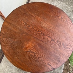 骨董品　机　　テーブルの画像