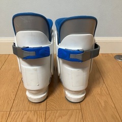 KAZAMA 子供用スキーブーツ　サイズ21.0〜22.0 ホワイト/ブルーの画像