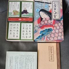 （ご予約済p）(中古)昭和レトロ テープ付小倉百人一首の画像