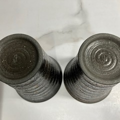 ☆値下げ☆H2505-743 清風 焼酎ペアカップ 中古美品の画像