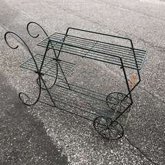 カート型　ガーデンラック