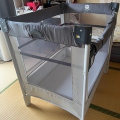 (譲り先決定)【中古品】アップリカ ココネルエアー ベビーベッドの画像
