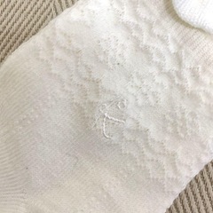新品　組曲　ロゴ入り靴下　19〜21cmの画像