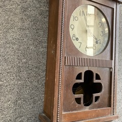 昭和の柱時計の画像