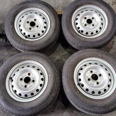 軽トラ 軽バン等に 145/80R12 80/78N LT ホイ...